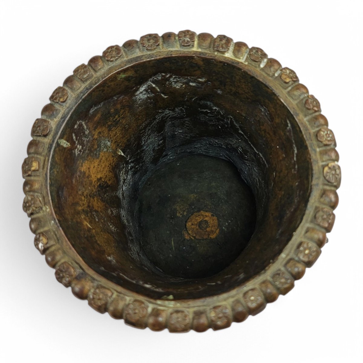 Art Nouveau Italian Bronze Amphora, Children & Grapevine Design, Late 19th/early 20th Century-photo-3