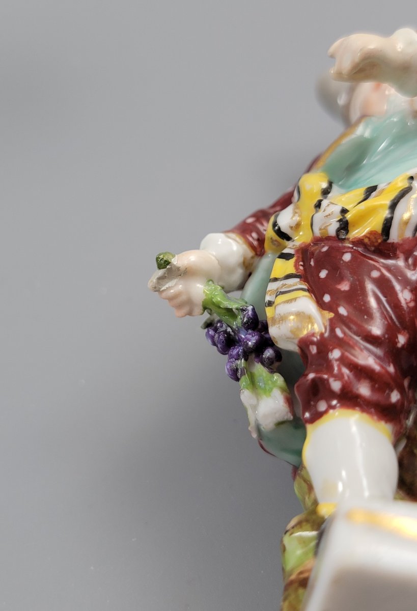 Paire De Figurines En Porcelaine Dresden Par Helena Wolfsohn, Vers 1875-photo-3