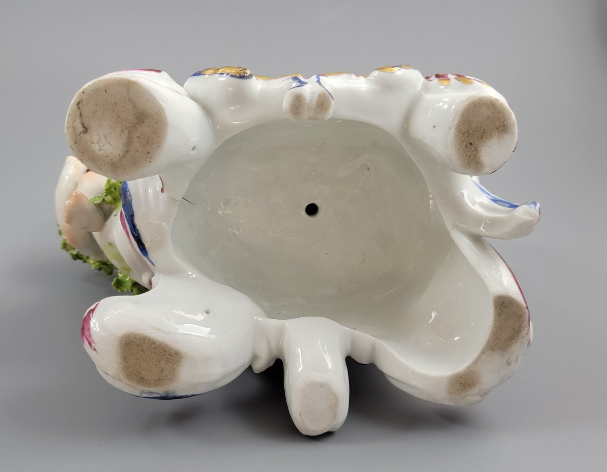 Samson Paris Porcelain Groups – “four Seasons” Allegory, C.1850, After Bow-photo-6