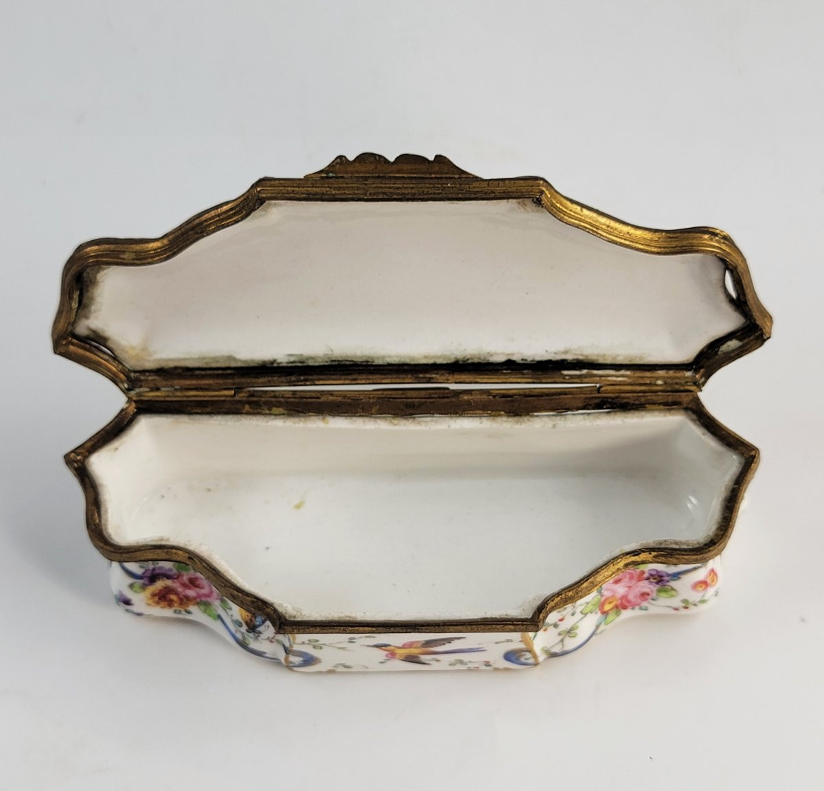 19th-century French Samson Porcelain Jewel Box – After Sèvres, C. 1850-photo-3