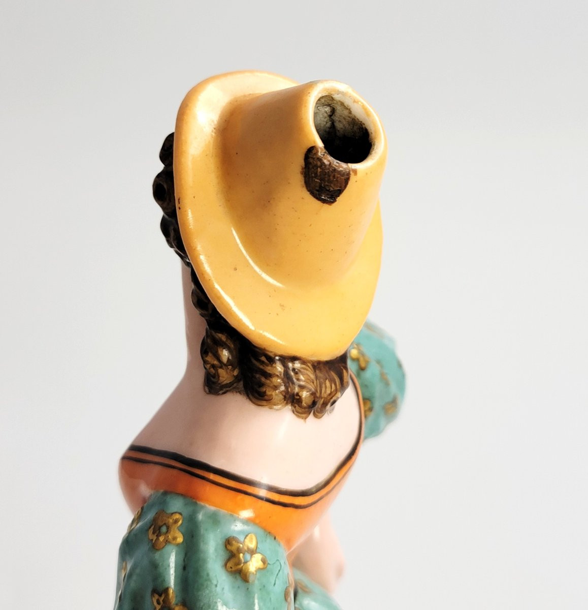  Jacob Petit, Flacon à Parfum en Forme de Figurine, France, vers 1830 -photo-5