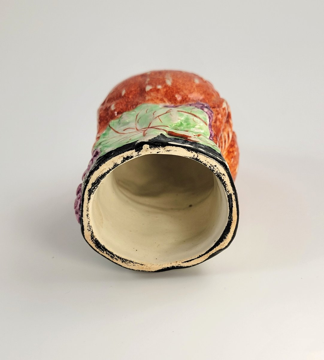 Rare coupe étrier en porcelaine du Royal Staffordshire, vers 1820-1840-photo-3