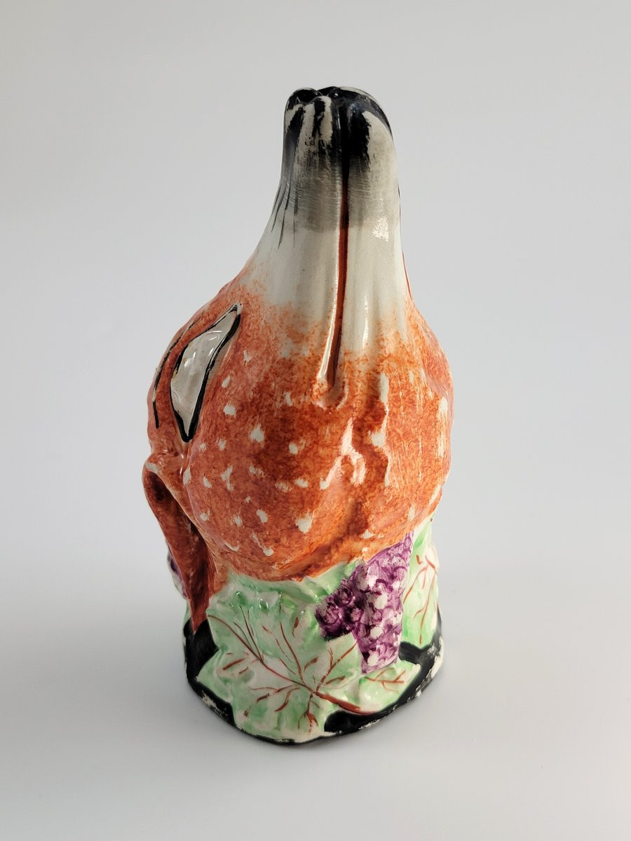 Rare coupe étrier en porcelaine du Royal Staffordshire, vers 1820-1840-photo-2