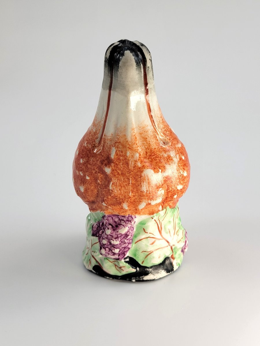 Rare coupe étrier en porcelaine du Royal Staffordshire, vers 1820-1840-photo-3