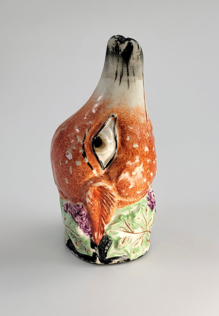 Rare coupe étrier en porcelaine du Royal Staffordshire, vers 1820-1840-photo-7