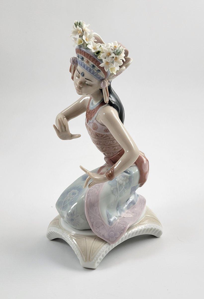 Lladro Bali Dancer, Modèle 6142, Années 1990, ,Porcelaine Espagne-photo-2