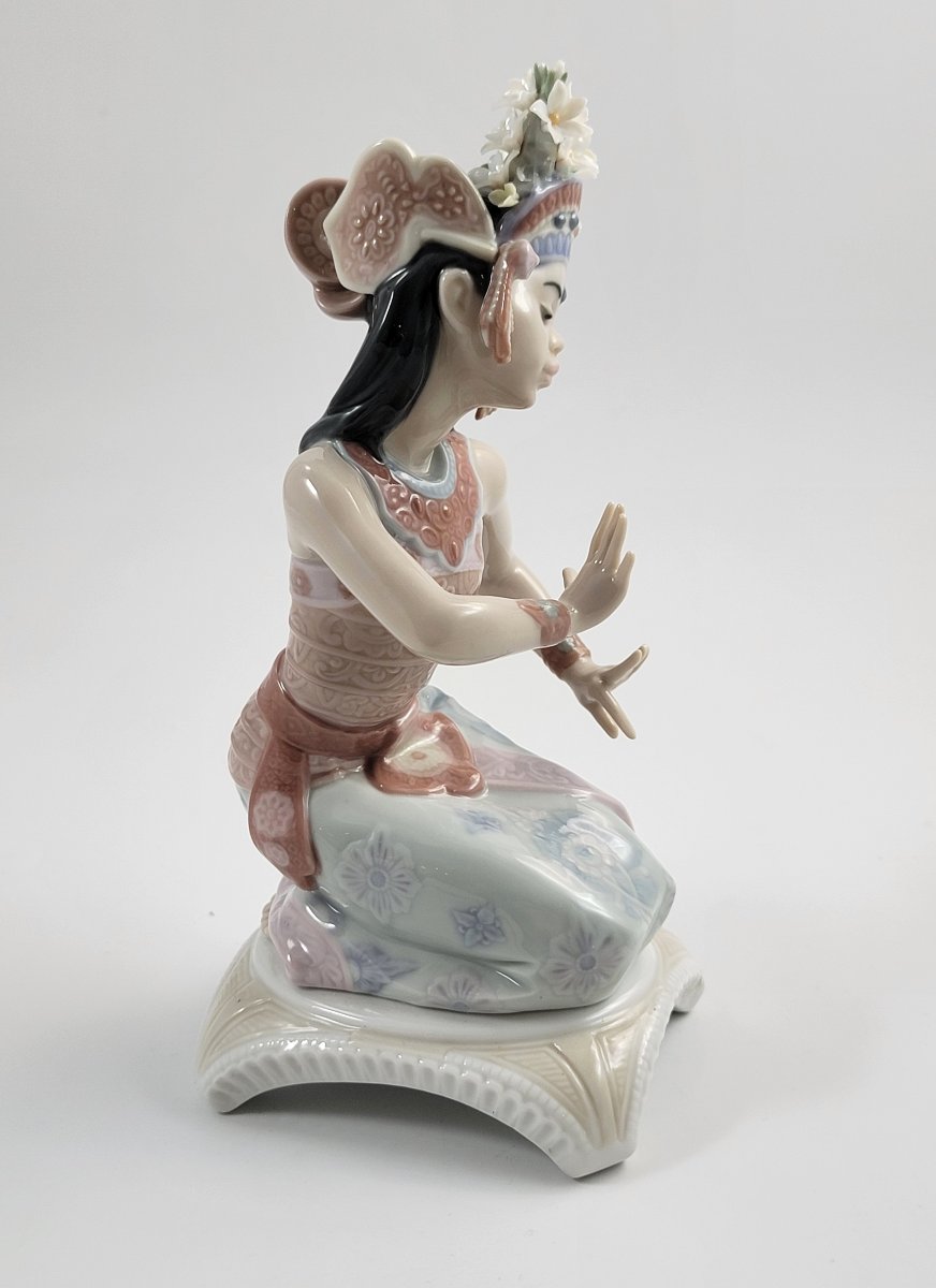 Lladro Bali Dancer, Modèle 6142, Années 1990, ,Porcelaine Espagne-photo-2