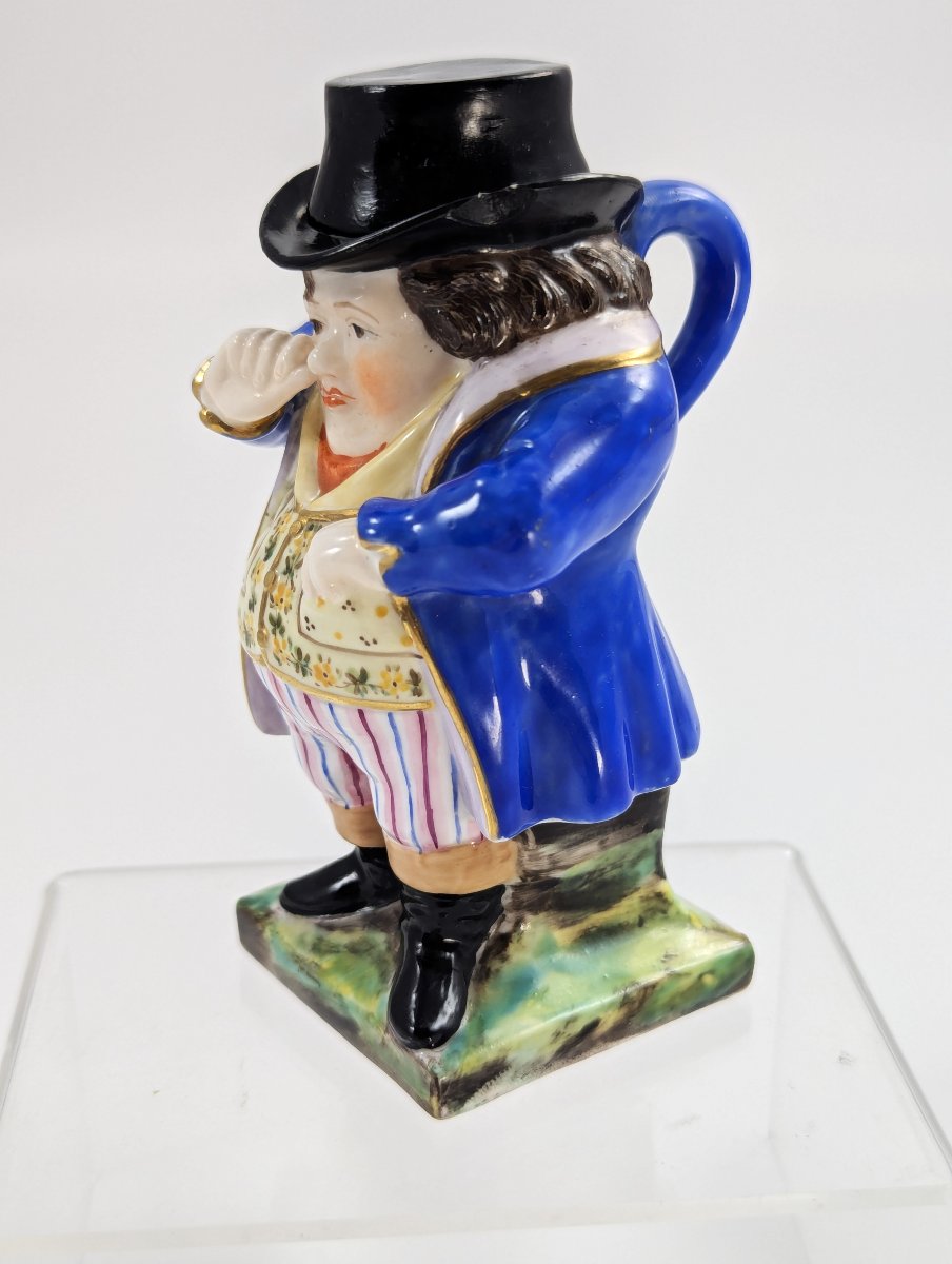 Stevenson & Hancock, Derby, Toby Jug “Snuff Taker”, vers 1862-photo-2