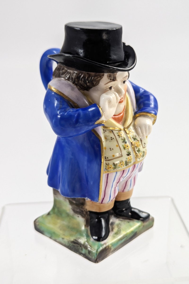 Stevenson & Hancock, Derby, Toby Jug “Snuff Taker”, vers 1862-photo-1