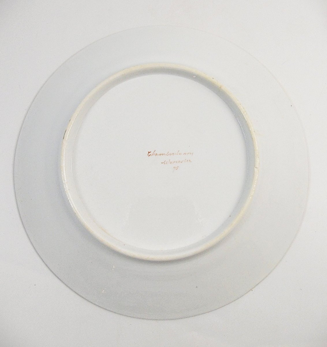 Assiette Chamberlain Worcester «Dragon in Compartments», Angleterre, vers 1815-photo-4