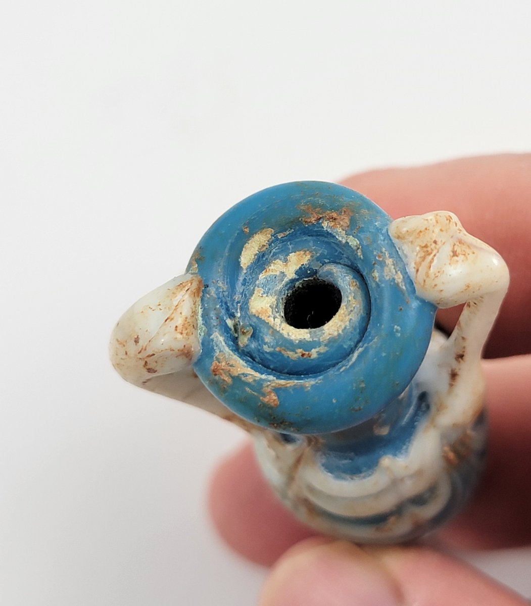 Lot de 4 flacons antiques romains en verre,  II–IIIe s.-photo-7