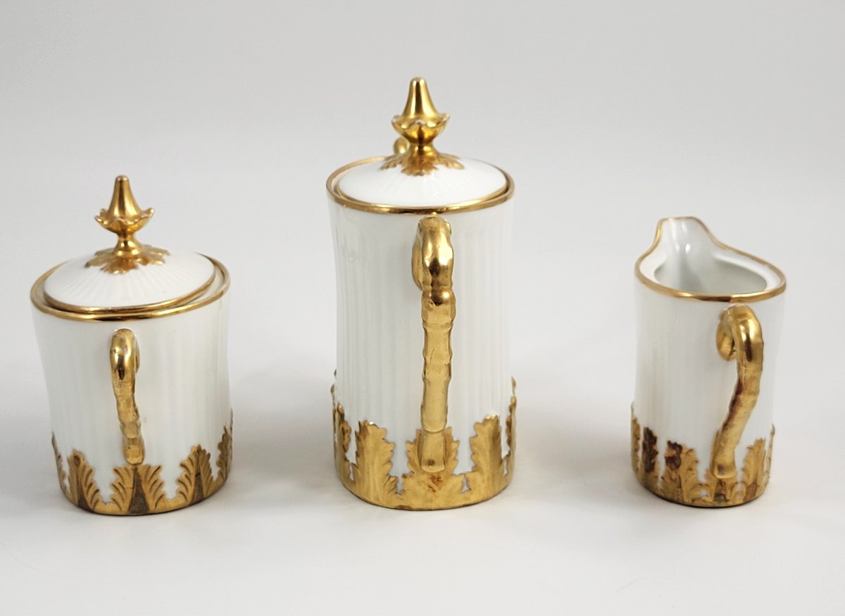 Antique Limoges Small Coffee Set, Ahrenfeldt & Asalvary, France, C.1895-photo-2