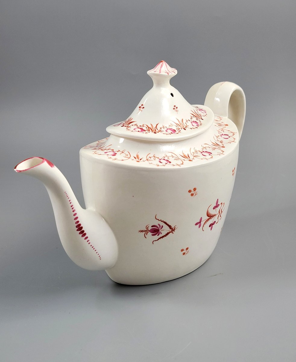 Early 19thc Staffordshire Teapot By Factory Z (thomas Wolfe), C.1800, Provenance Maisels Collec-photo-2
