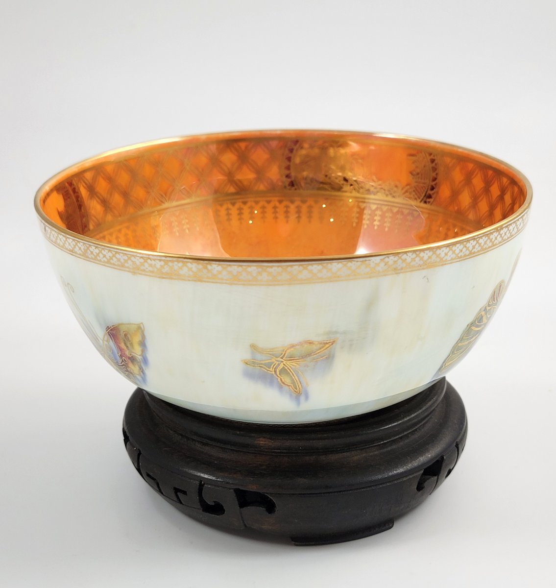 Daisy Makeig-Jones, Bol Papillon Lustre Wedgwood, Z4832, Angleterre, vers 1915-photo-4