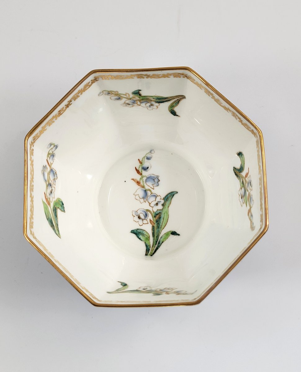 Rare Wedgwood Lustre Octagonal Bowl, Z5176, James Hodgkiss, England, Circa 1917-photo-2