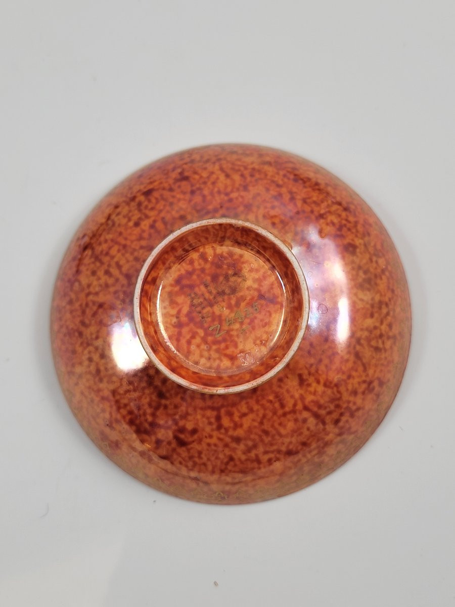 Wedgwood Lustre Set Of Three Miniature Bowls By Daisy Makeig-jones, C.1915.-photo-1