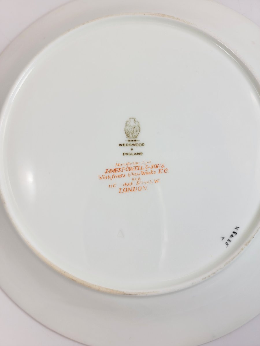 Daisy Makeig-jones Wedgwood Lustre Plates, Set Of Six-photo-3