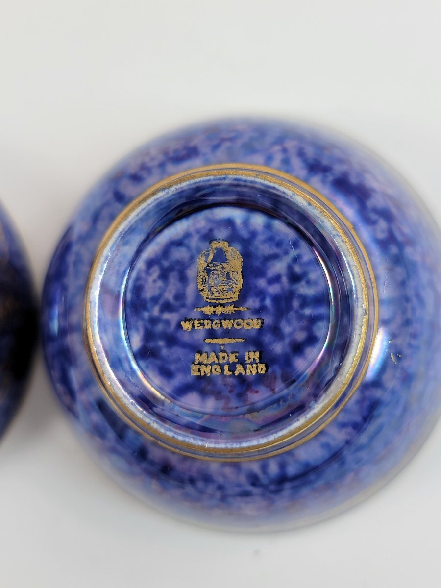 Daisy Makeig-jones Wedgwood ,lustre Pair Of Miniature Bowls, C.1915-photo-7