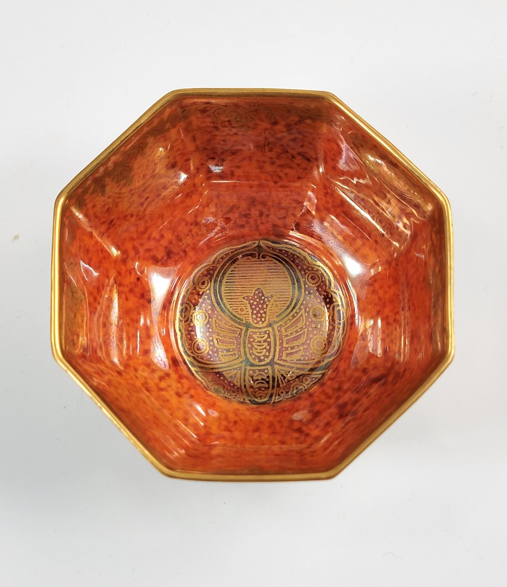 Daisy Makeig-jones Wedgwood Lustre Octagonal Bowl, C.1915-photo-4