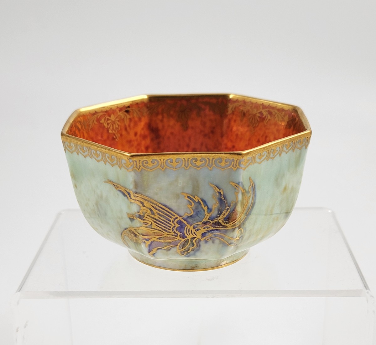 Daisy Makeig-jones Wedgwood Lustre Octagonal Bowl, C.1915