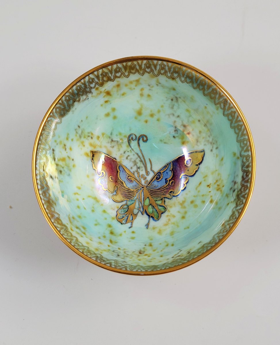 Daisy Makeig-jones Wedgwood Orange Lustre Bowl, C.1915-photo-6