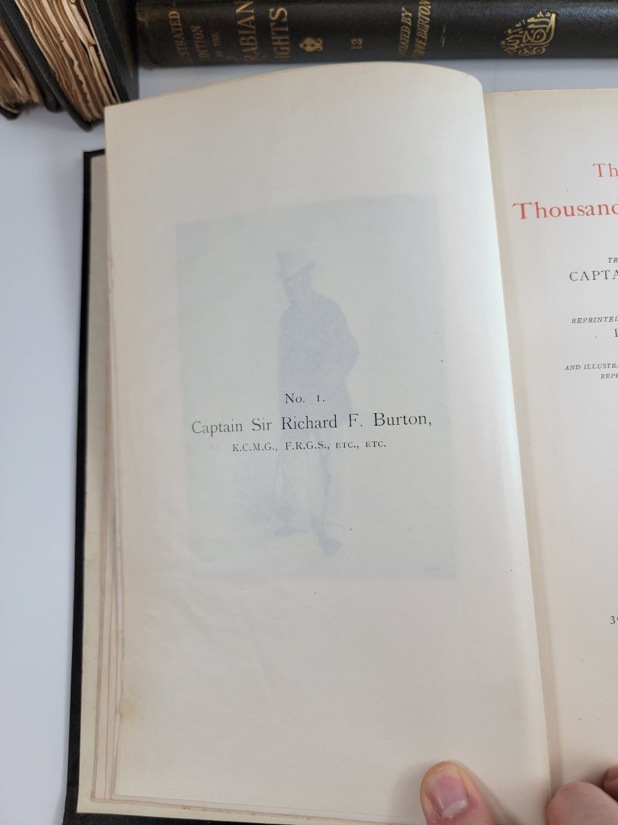 Rare Complete 12-volume “illustrated Library Edition” Of Arabian Nights By R.f. Burton, Kama Sh-photo-1