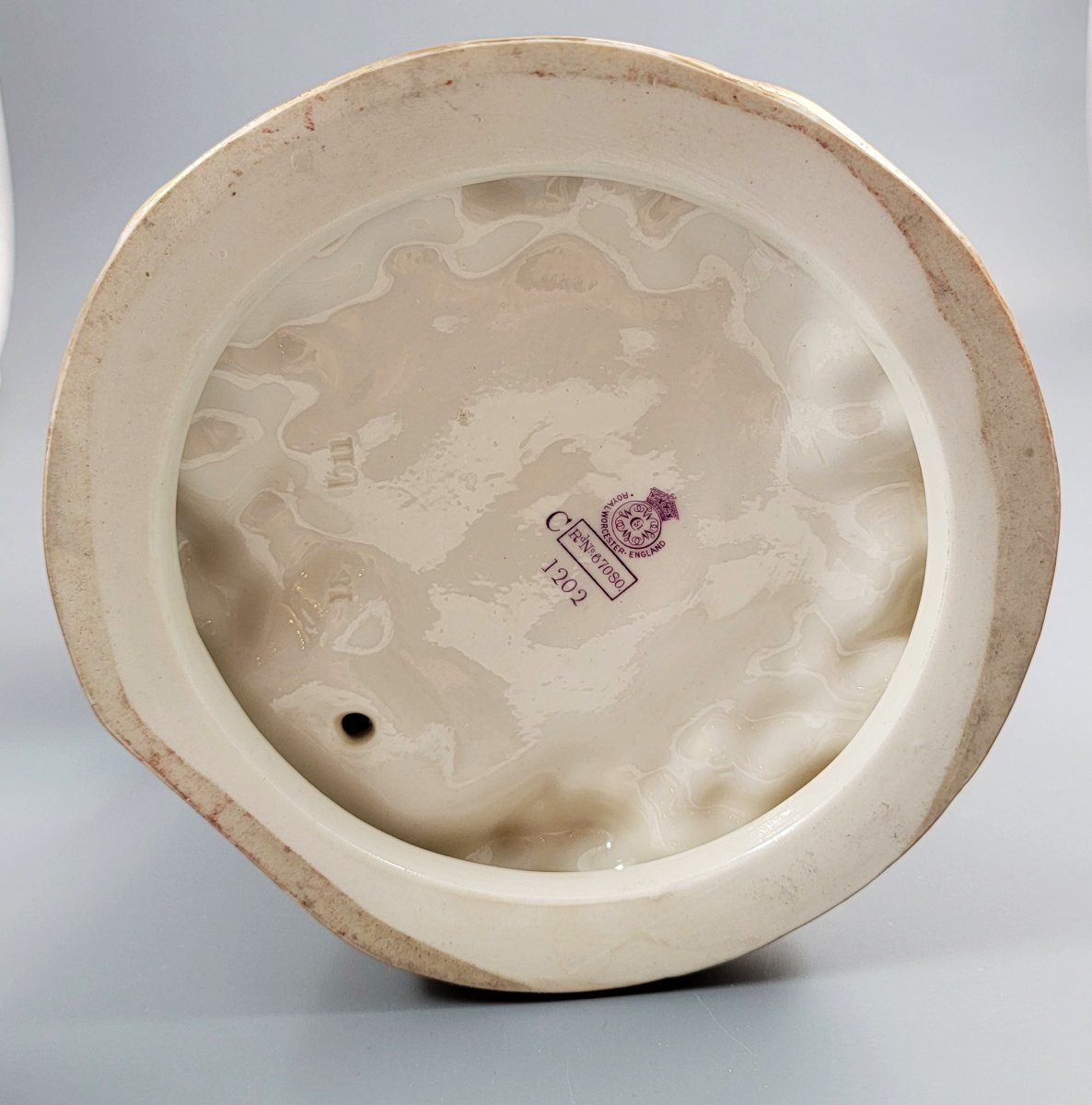 Royal Worcester, Paire “Pêcheur et Poissonnière”, James Hadley, 1892–1893, grand format-photo-6