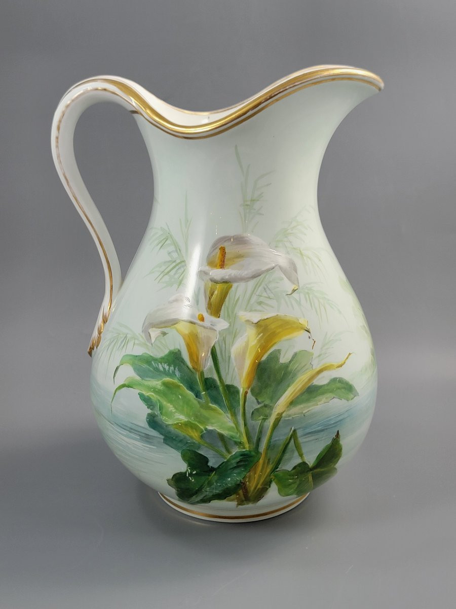 Verseuse Minton SIGNÉE par W. Mussill (1880), Artiste Ex-Sèvres-photo-4
