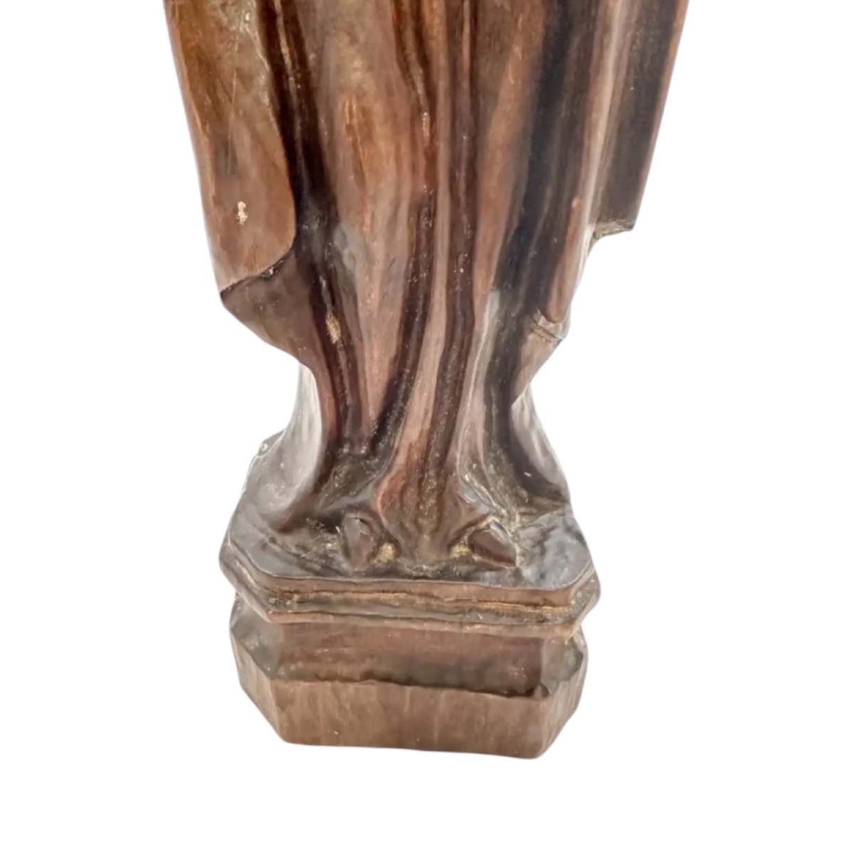 A Fine 18th Century Continental Baroque Carved Wood Acolyte Candlestick Figure-photo-7