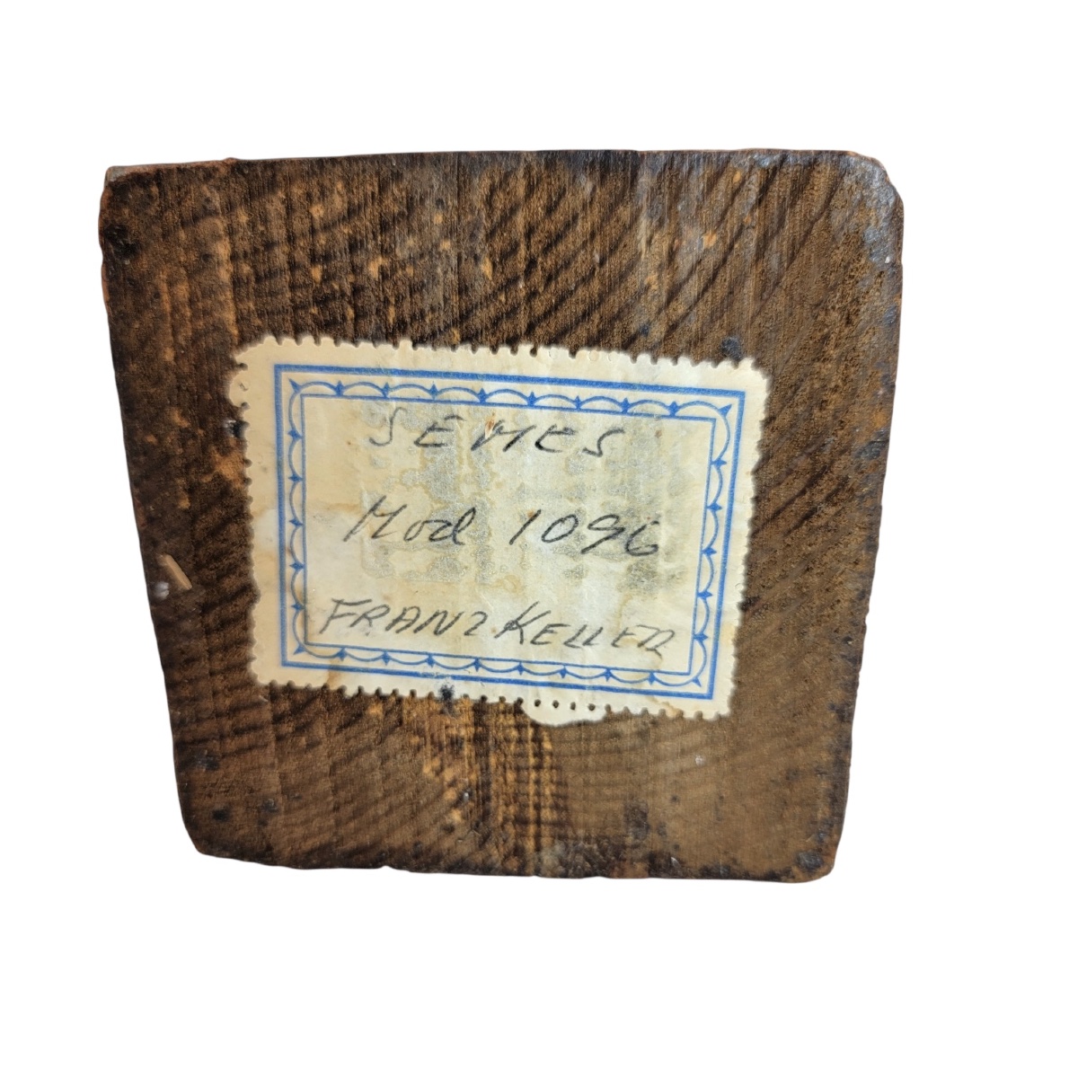 Rare Collection de Cinq Sculptures en Bois par l'Artiste Bavarois Franz Keller-photo-3