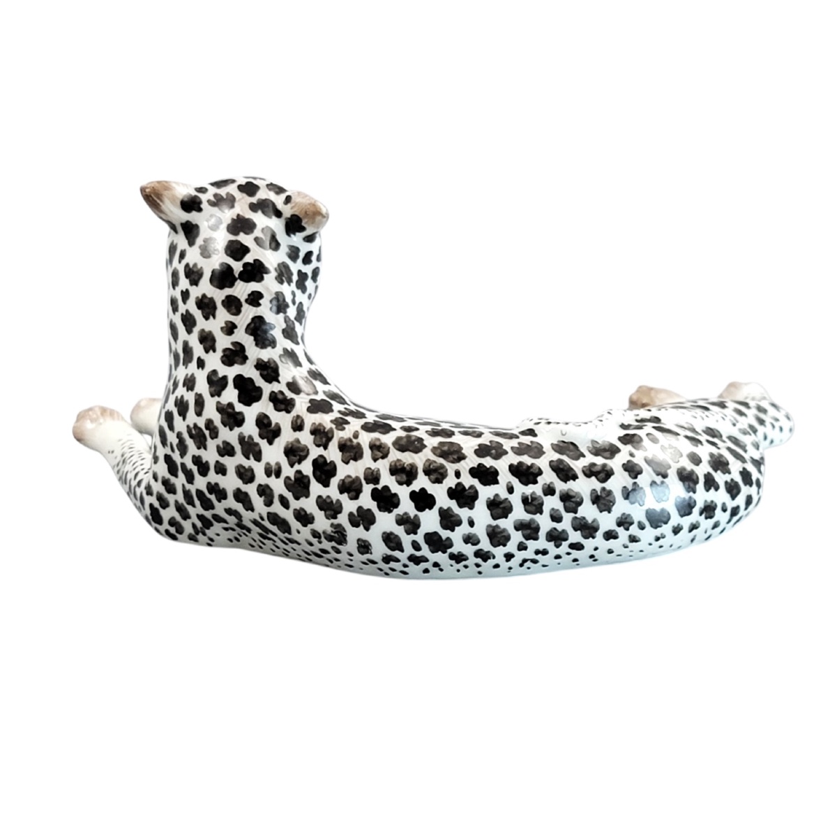 Samson, Paris. Figurine en porcelaine d’un léopard, vers 1850–1860-photo-2