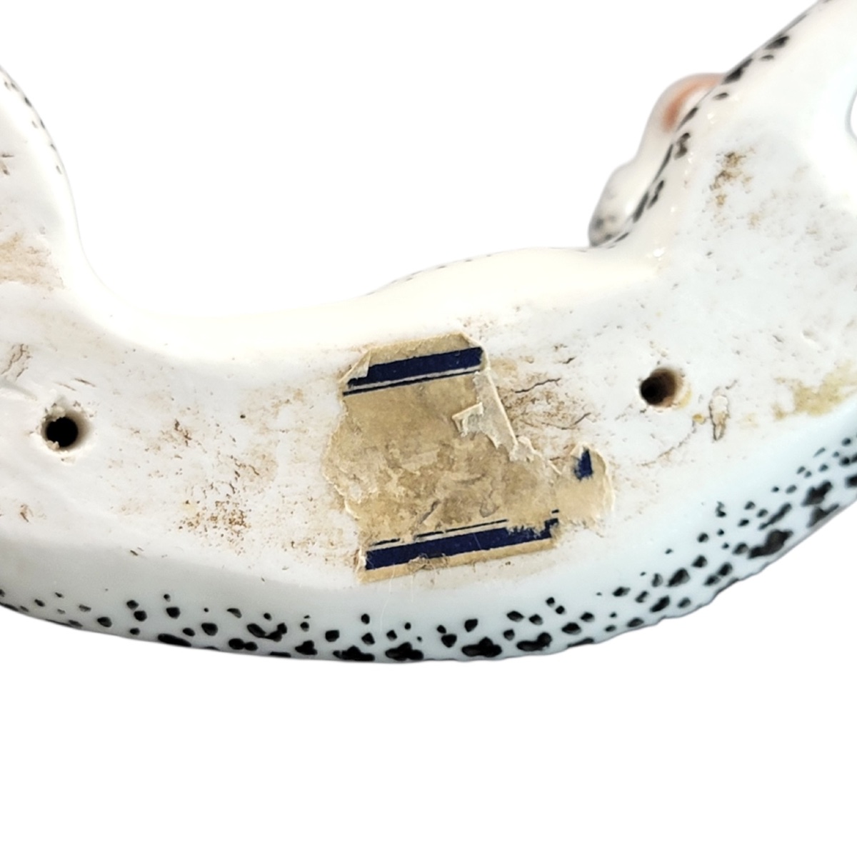 Samson, Paris. Figurine en porcelaine d’un léopard, vers 1850–1860-photo-1