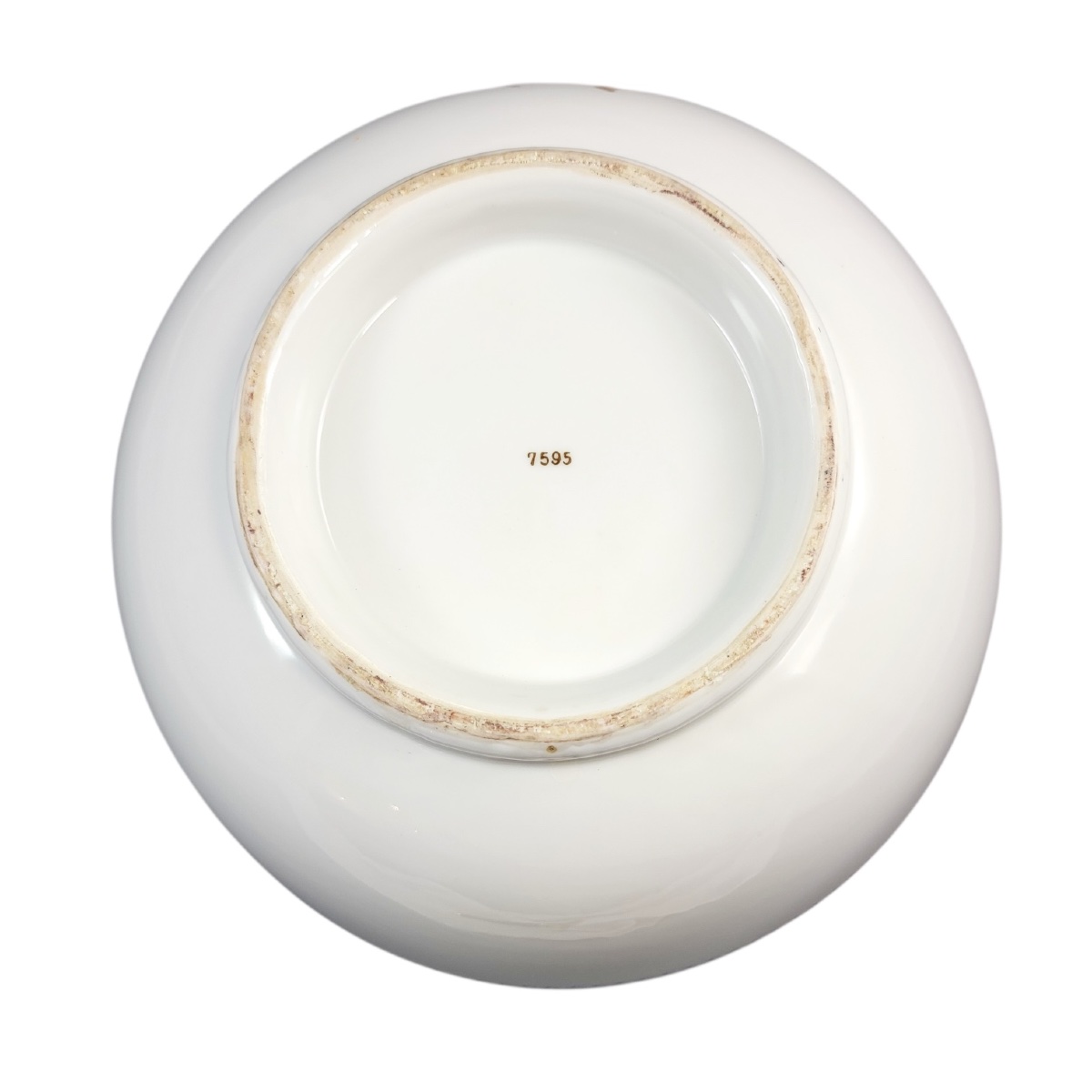 American Eagle Porcelain Punch Bowl, Early 20th Century-photo-4