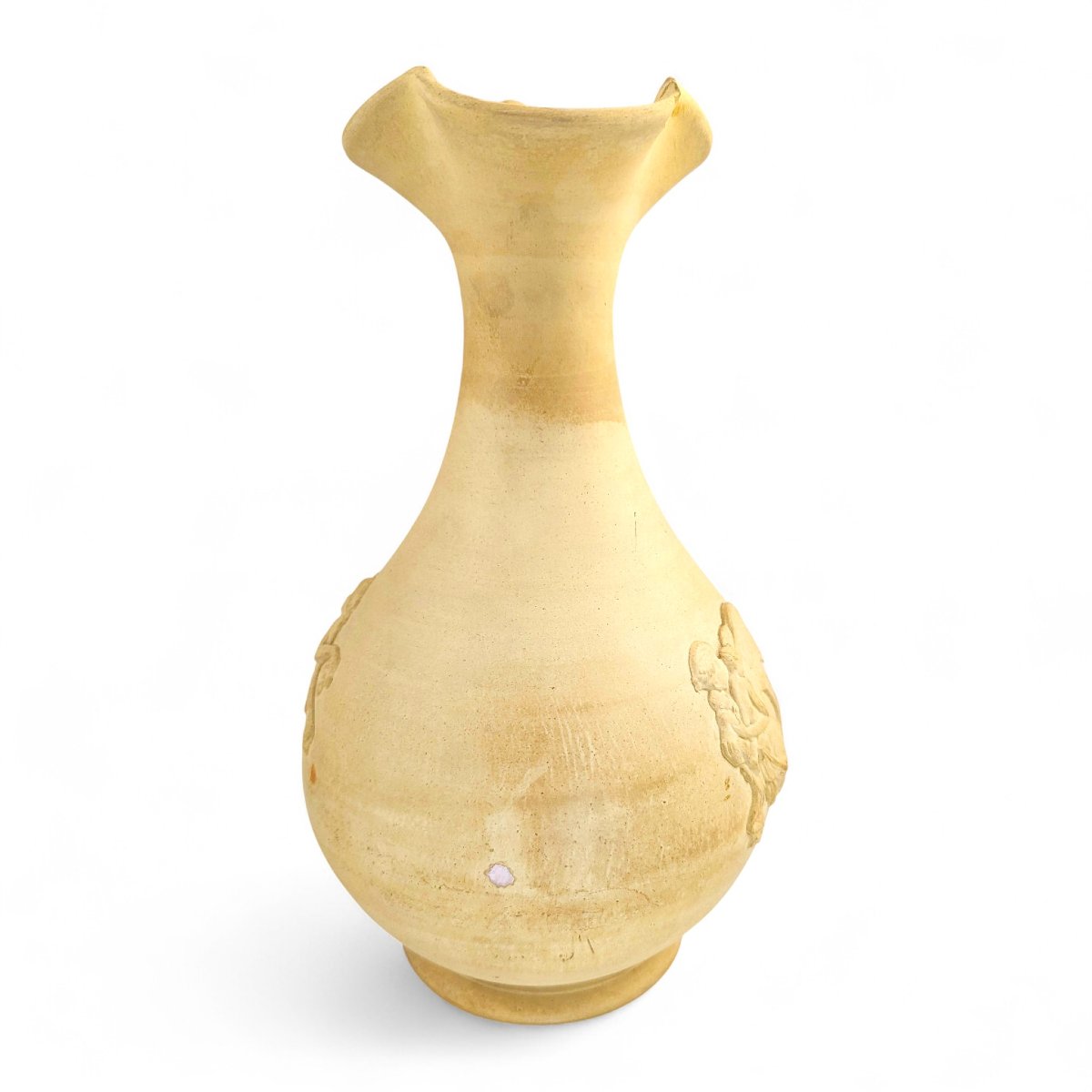 Vase en biscuit “Ange de la Nuit” par P. Ipsens Enke, Copenhague, vers 1880–1900-photo-4