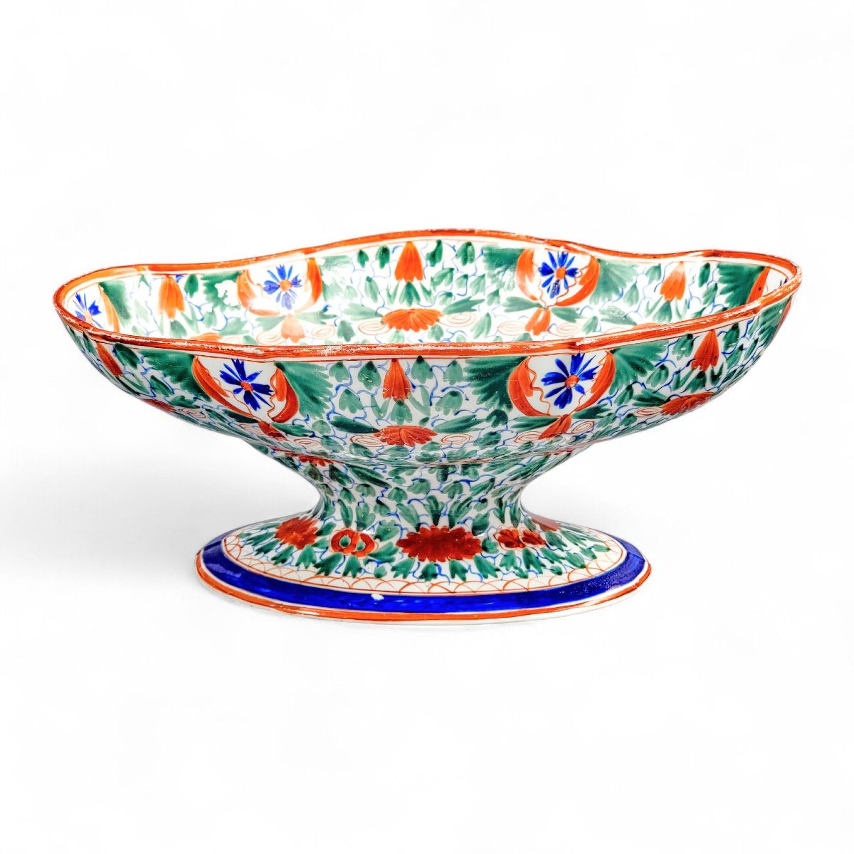 Large Minton Regency Imari Vase, “crazy Cow” / “bengal Tiger”, Pattern 106, C.1805-photo-3