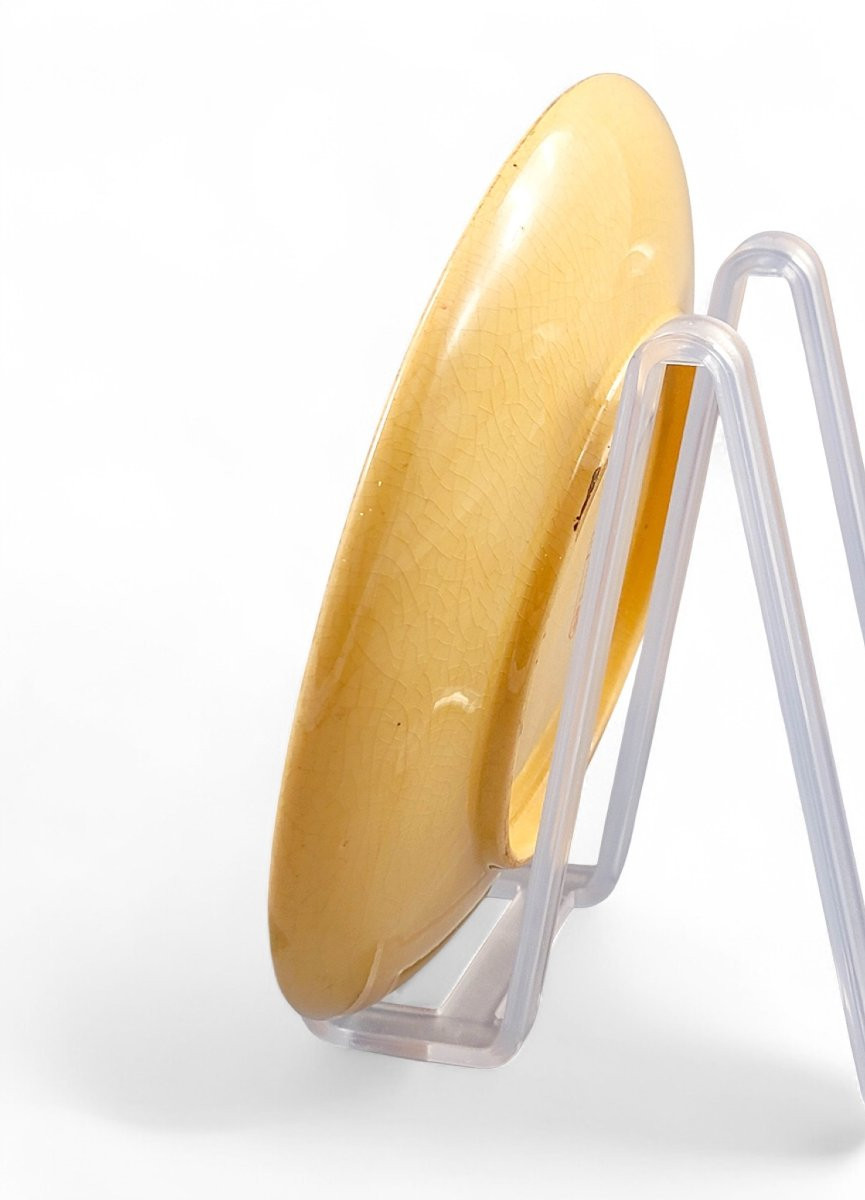 Meiji Kyoto Satsuma Plate By Taizan, Signed, C.1890-photo-4