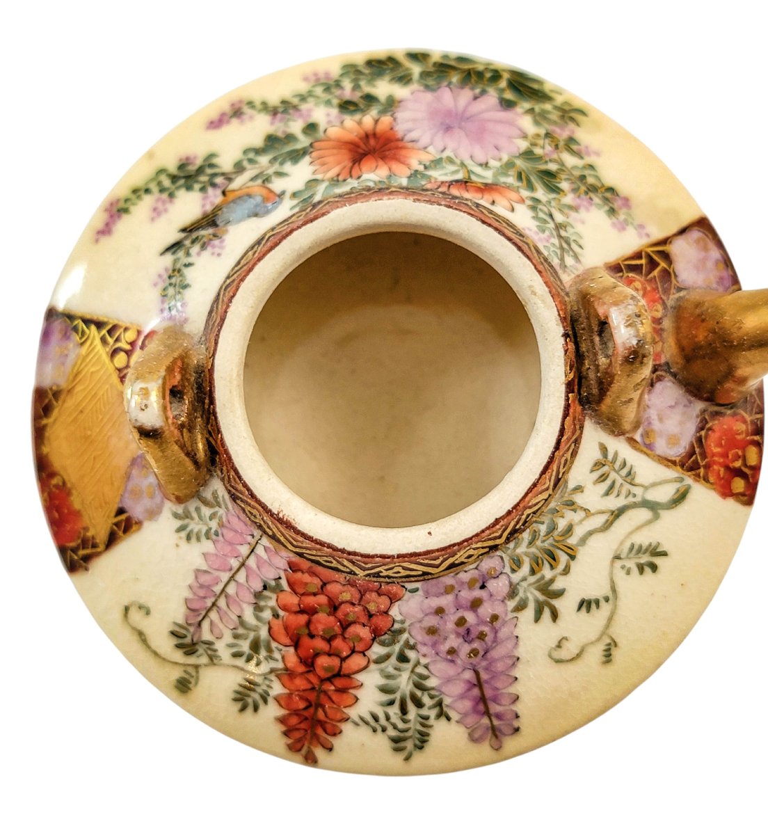 Kyoto-satsuma Incense Burner (koro) By Kotobuki-dō (juban Mark), C.1895–1910-photo-2