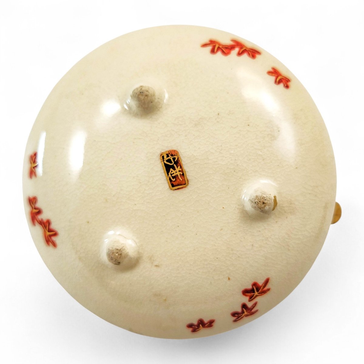 Kyoto-satsuma Incense Burner (koro) By Kotobuki-dō (juban Mark), C.1895–1910-photo-3