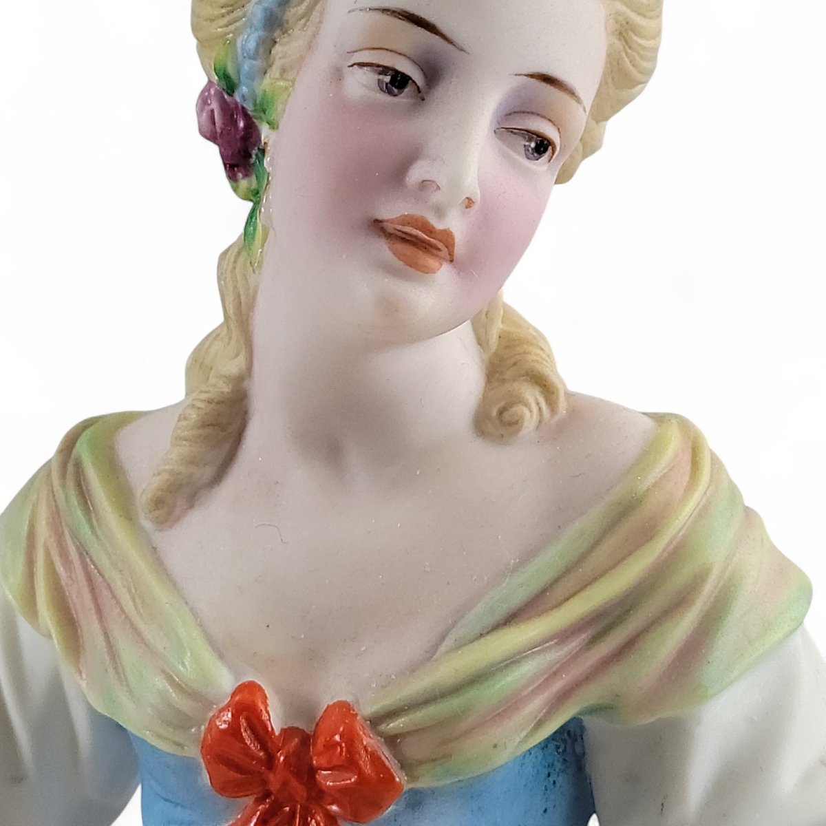 Antique French Porcelain Figures, Vion Et Baury Manner, Paris C. 1870-photo-5
