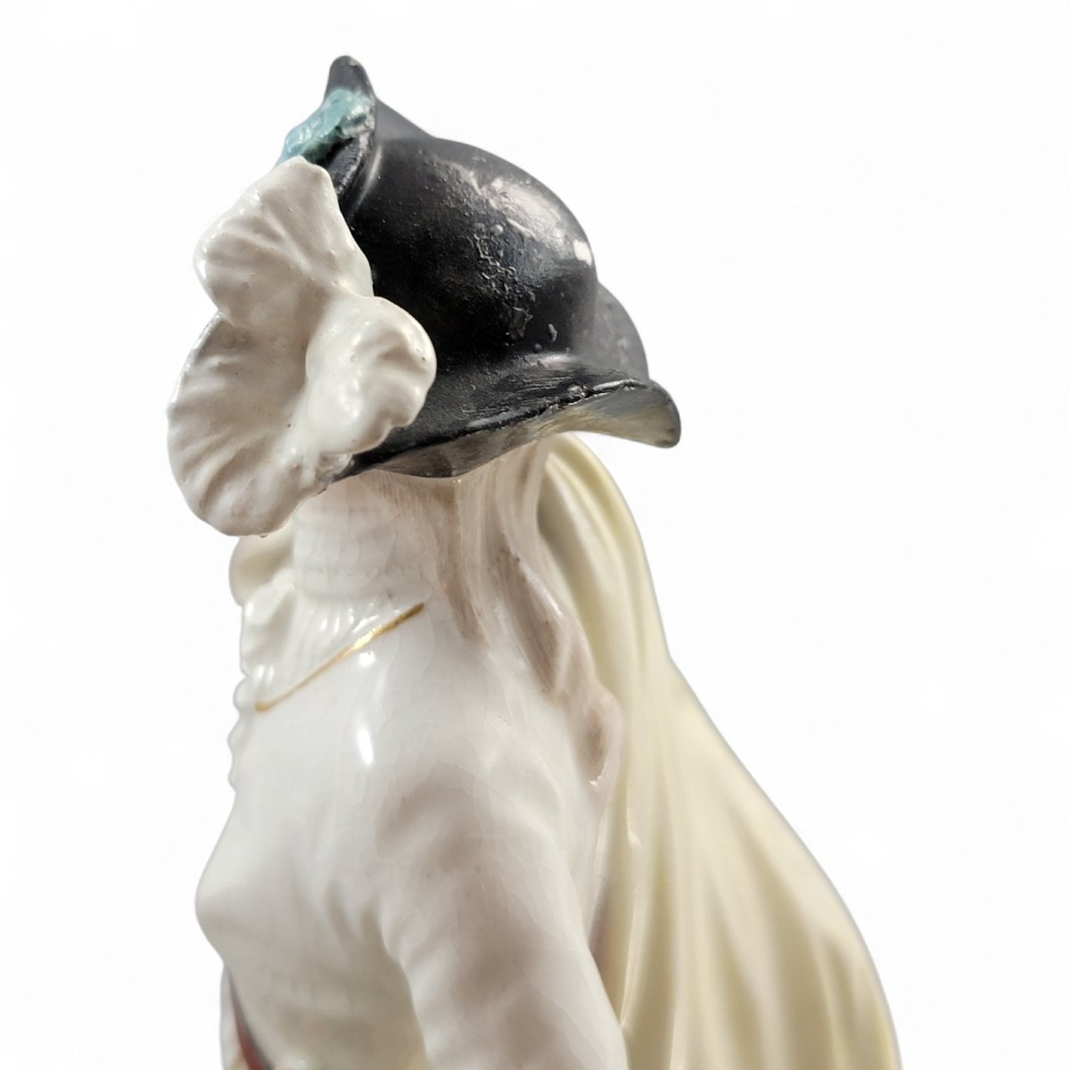 Paire de Figurines en Porcelaine de Derby « Dresden Shepherds », vers 1760-photo-6