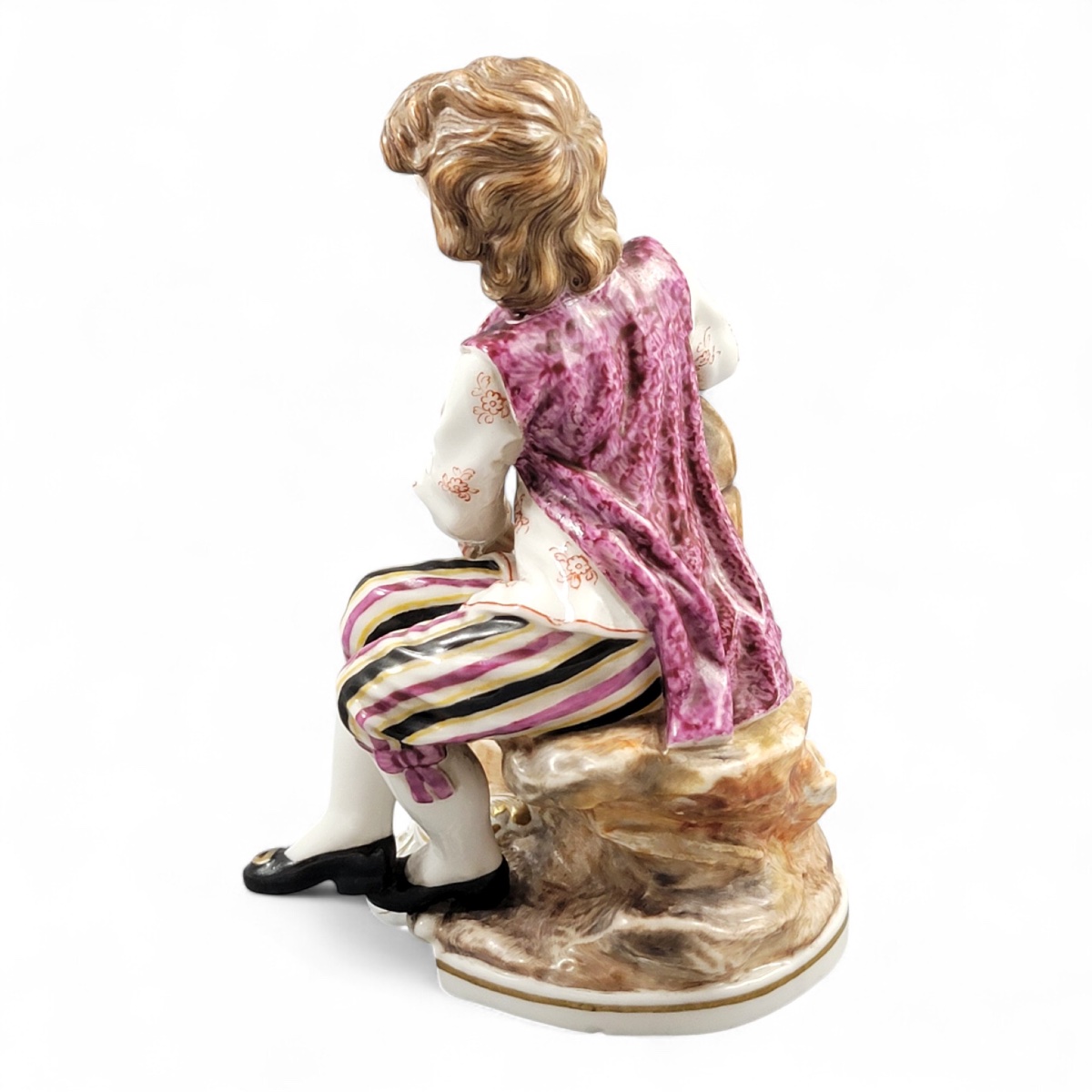 Rare Early Lladró Figure “young Man At The Fountain”, Almàssera Workshop C.1957-photo-2