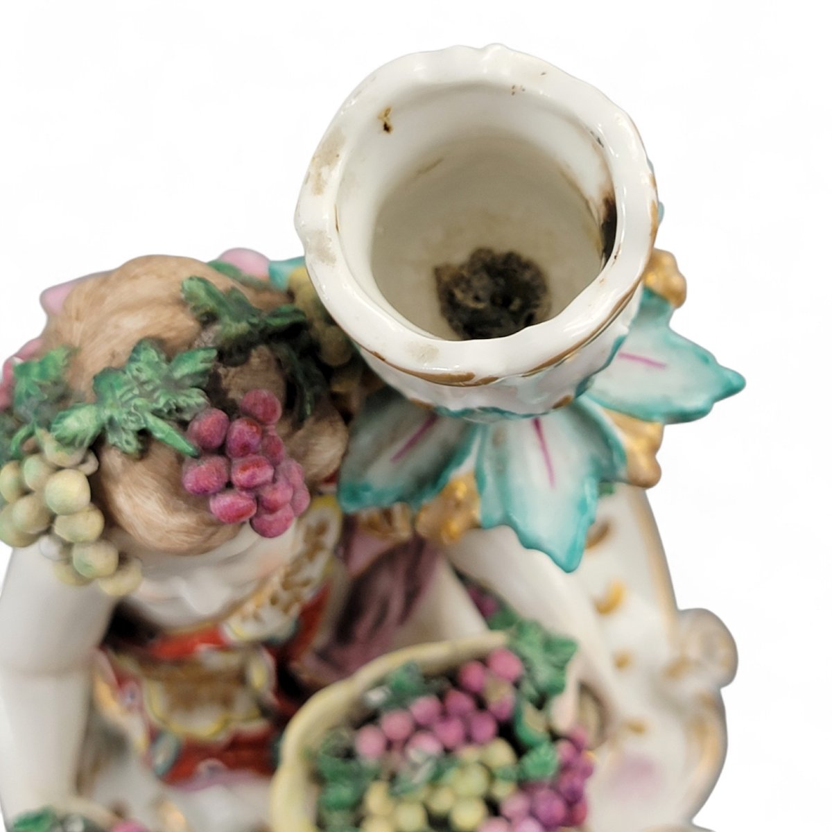 Chandeliers allégoriques Chelsea « Été » et « Automne », vers 1775–1783-photo-7