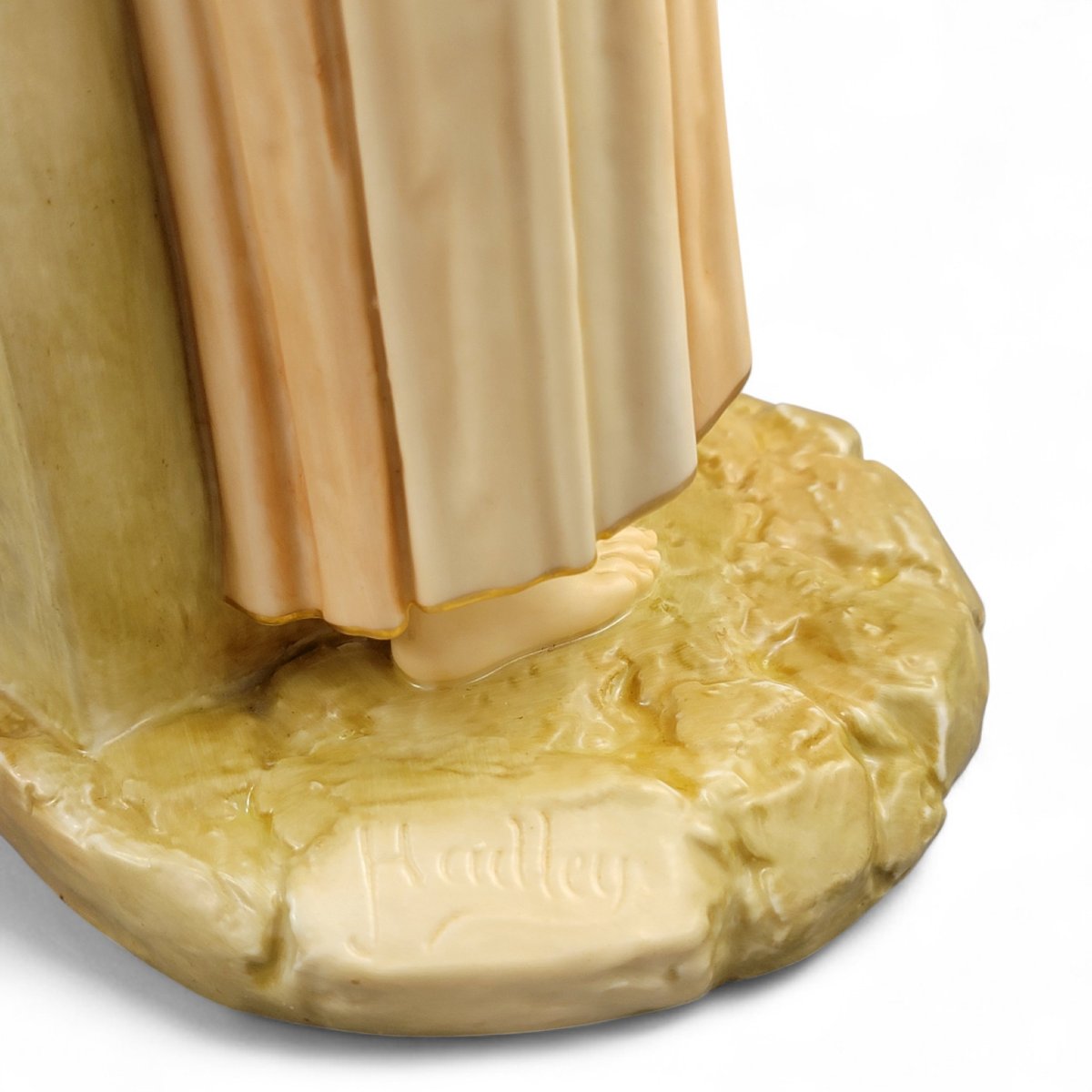 Grande paire de musiciens égyptiens Royal Worcester par James Hadley, 1893-photo-5