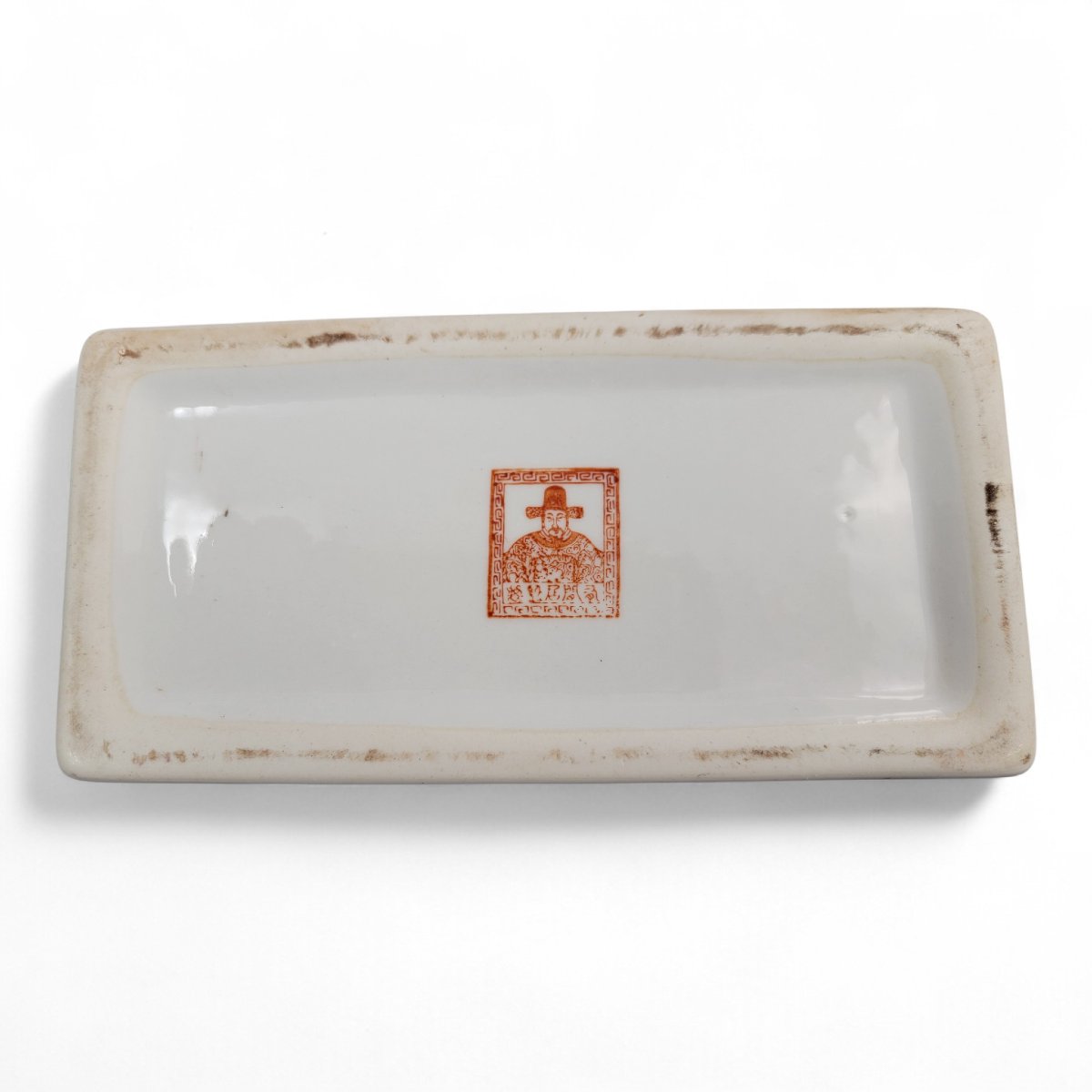 Paire de boîtes armoriées en porcelaine, Hong Kong, XXᵉ siècle-photo-8