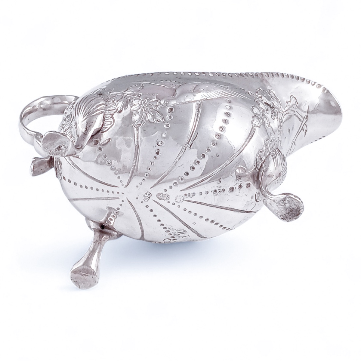 Saucière Irlandaise en Argent, Ambrose Boxwell, Dublin, XVIIIe Siècle-photo-7