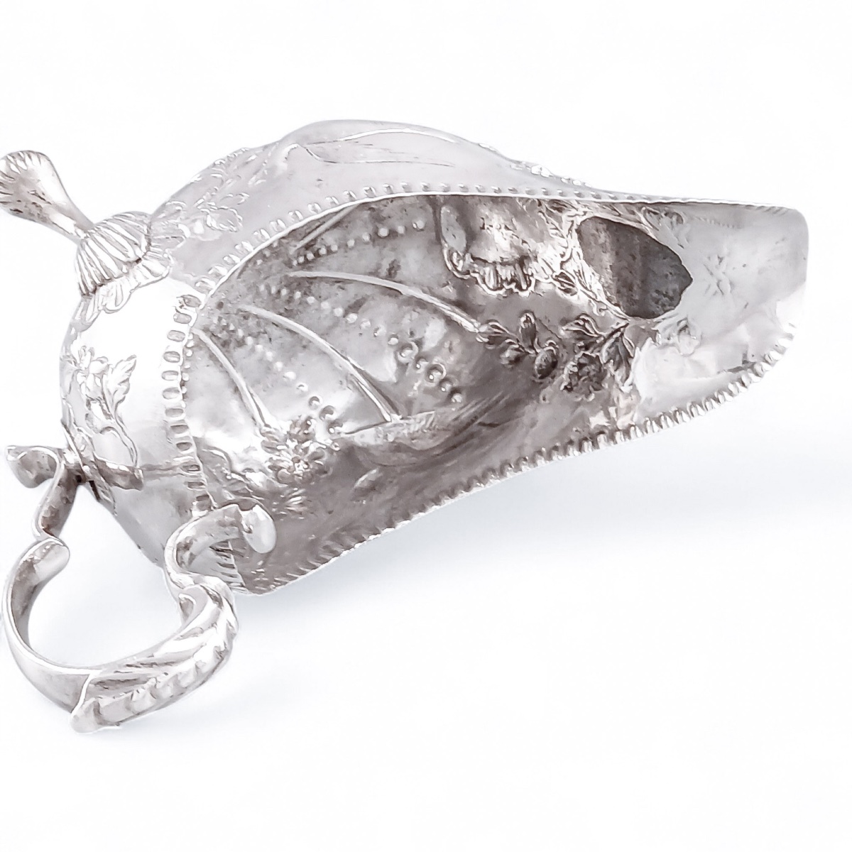 Saucière Irlandaise en Argent, Ambrose Boxwell, Dublin, XVIIIe Siècle-photo-8