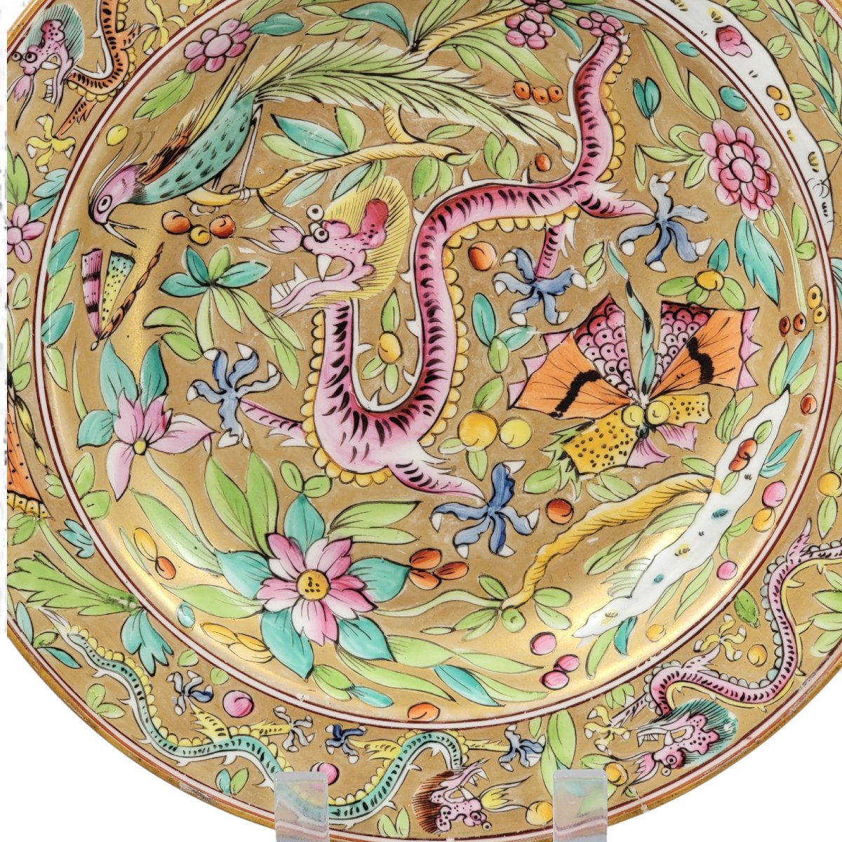 Assiette Chinoiserie de la Première Période C.J. Mason, vers 1815–1820-photo-6