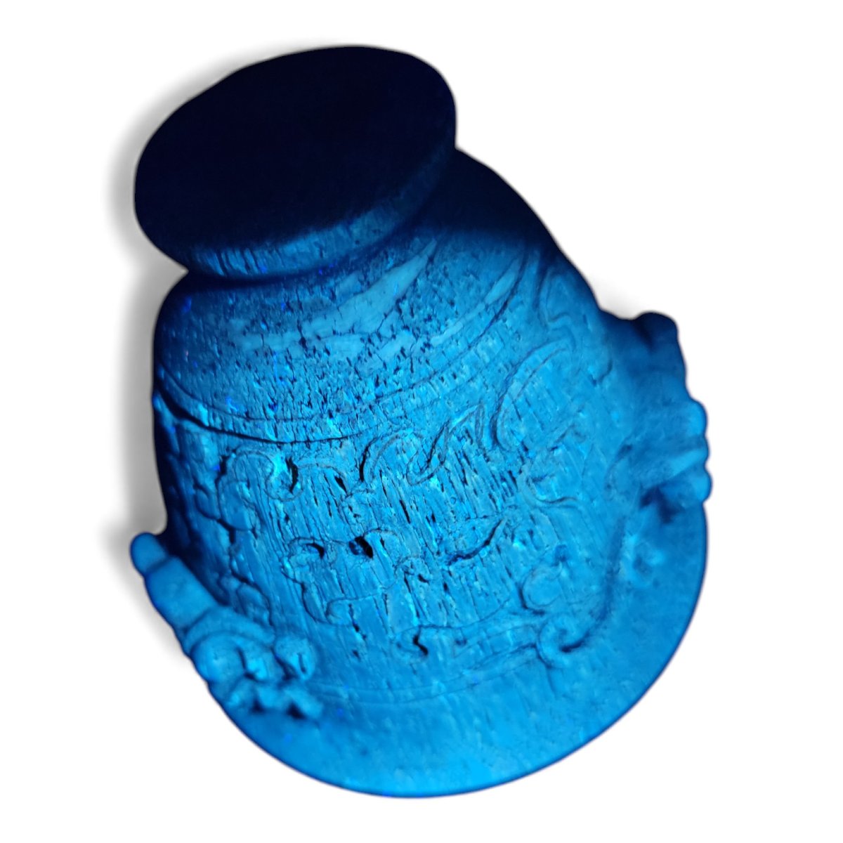 Chinese Carved Libation Cup With Archaistic Motifs, Late Qing/republic-photo-1