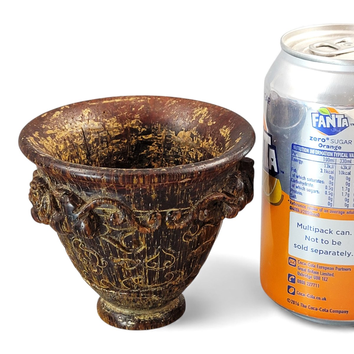 Chinese Carved Libation Cup With Archaistic Motifs, Late Qing/republic-photo-4