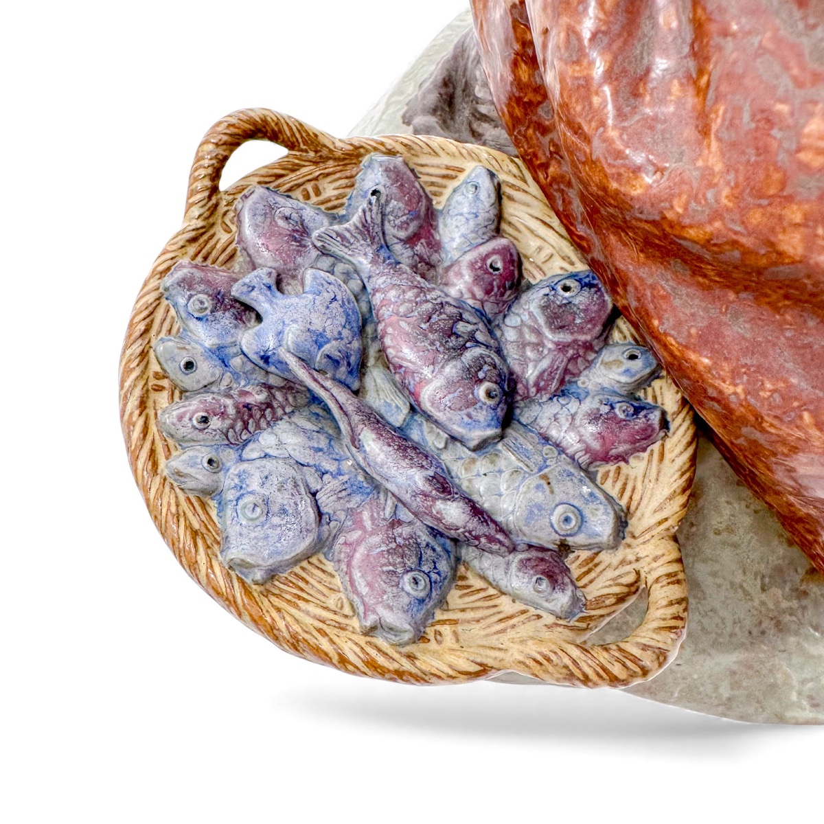 Lladro Grès Porcelain Figure ‘la Pescadora’, Sculpted By Vicente Martinez, 1978–1985-photo-7